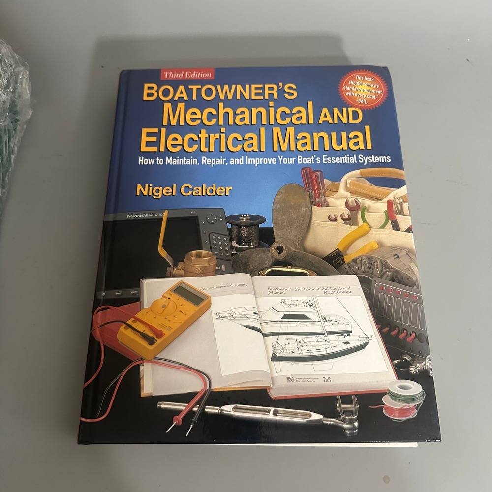 Boatowner's Mechanical and Electrical Manual 3rd Ed Nigel Calder Hardcover